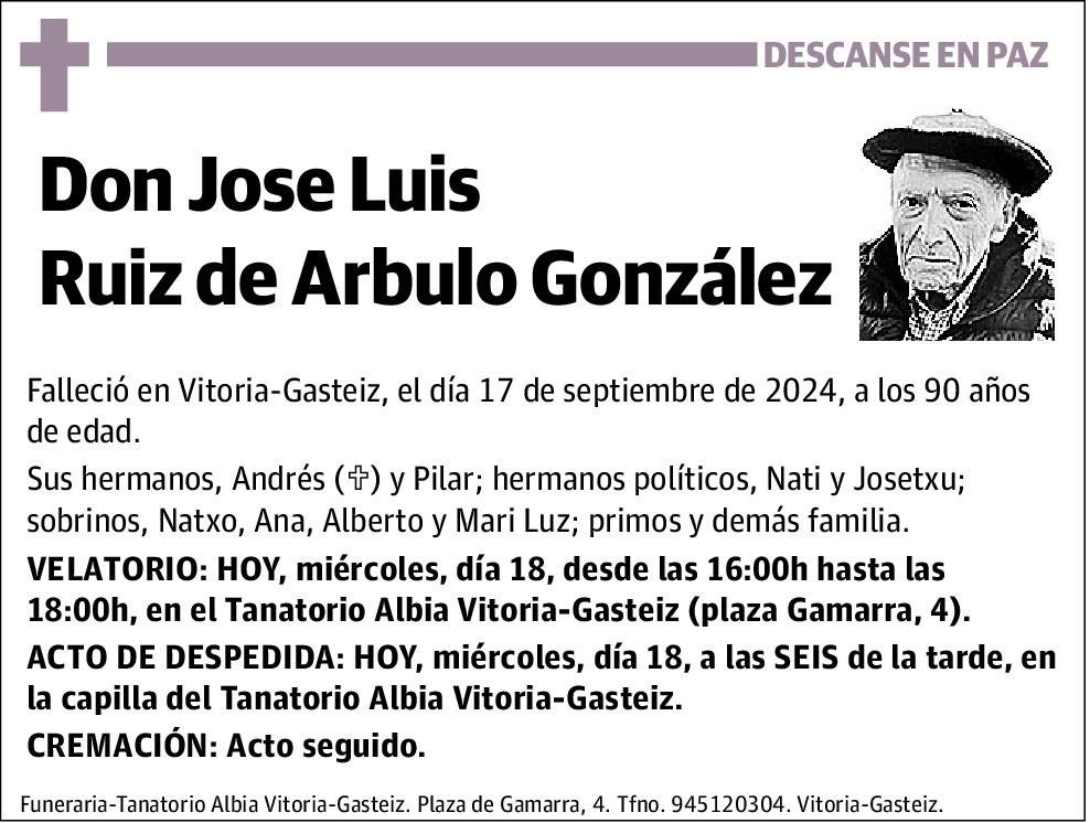 Jose Luis Ruiz De Arbulo González