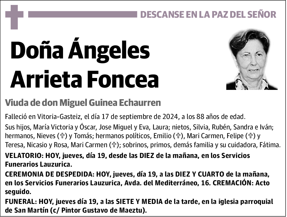 Ángeles Arrieta Foncea