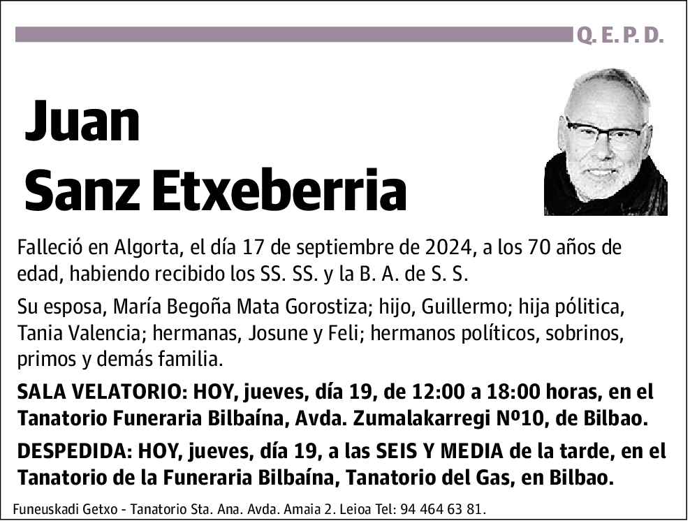 Juan Sanz Etxeberria