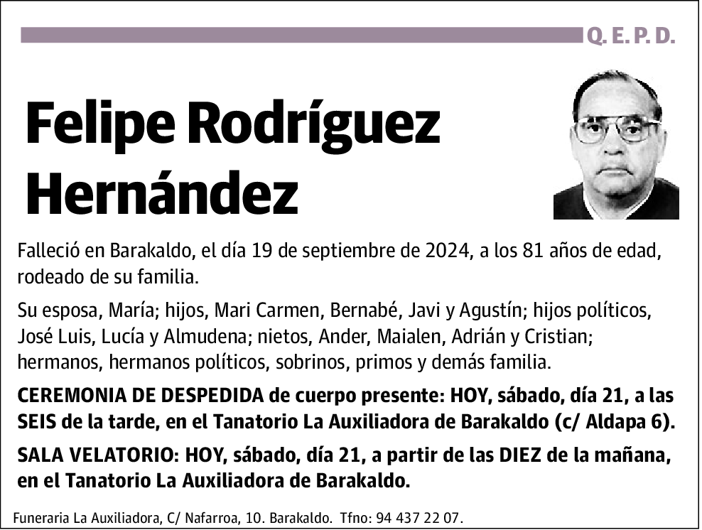 Felipe Rodríguez Hernández