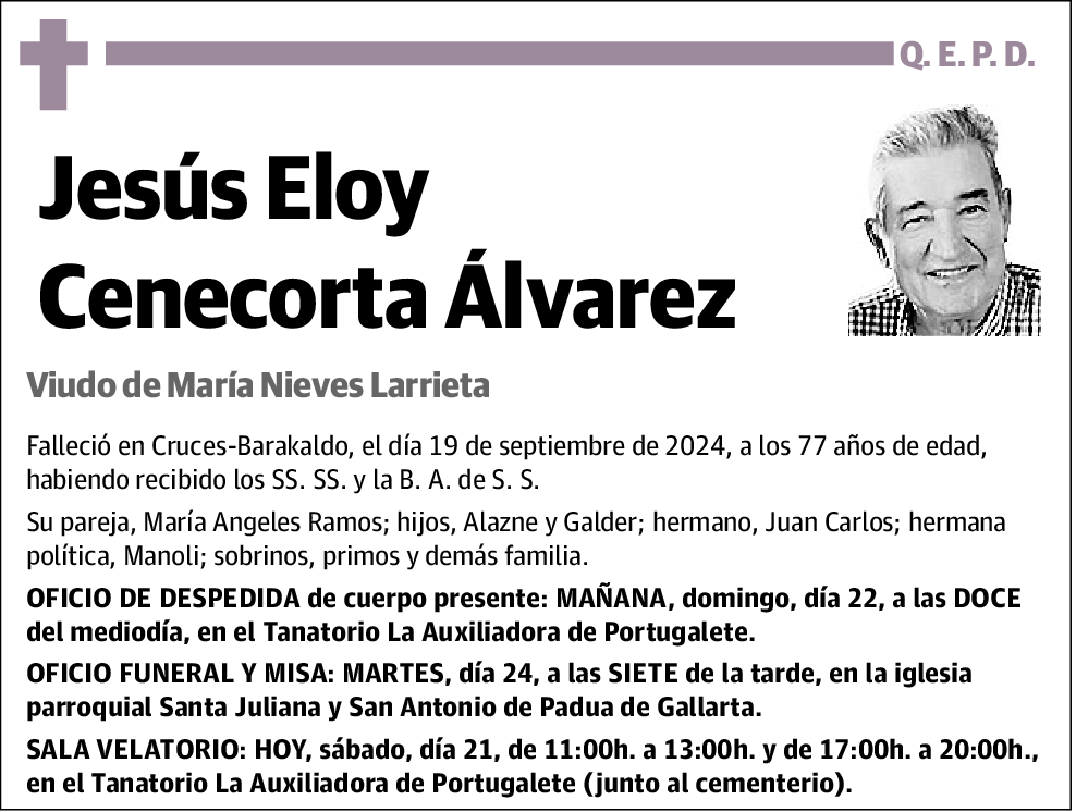 Jesús Eloy Cenecorta Álvarez