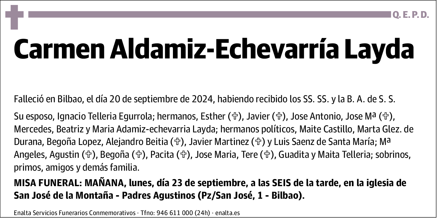 Carmen Aldamiz-Echevarría Layda