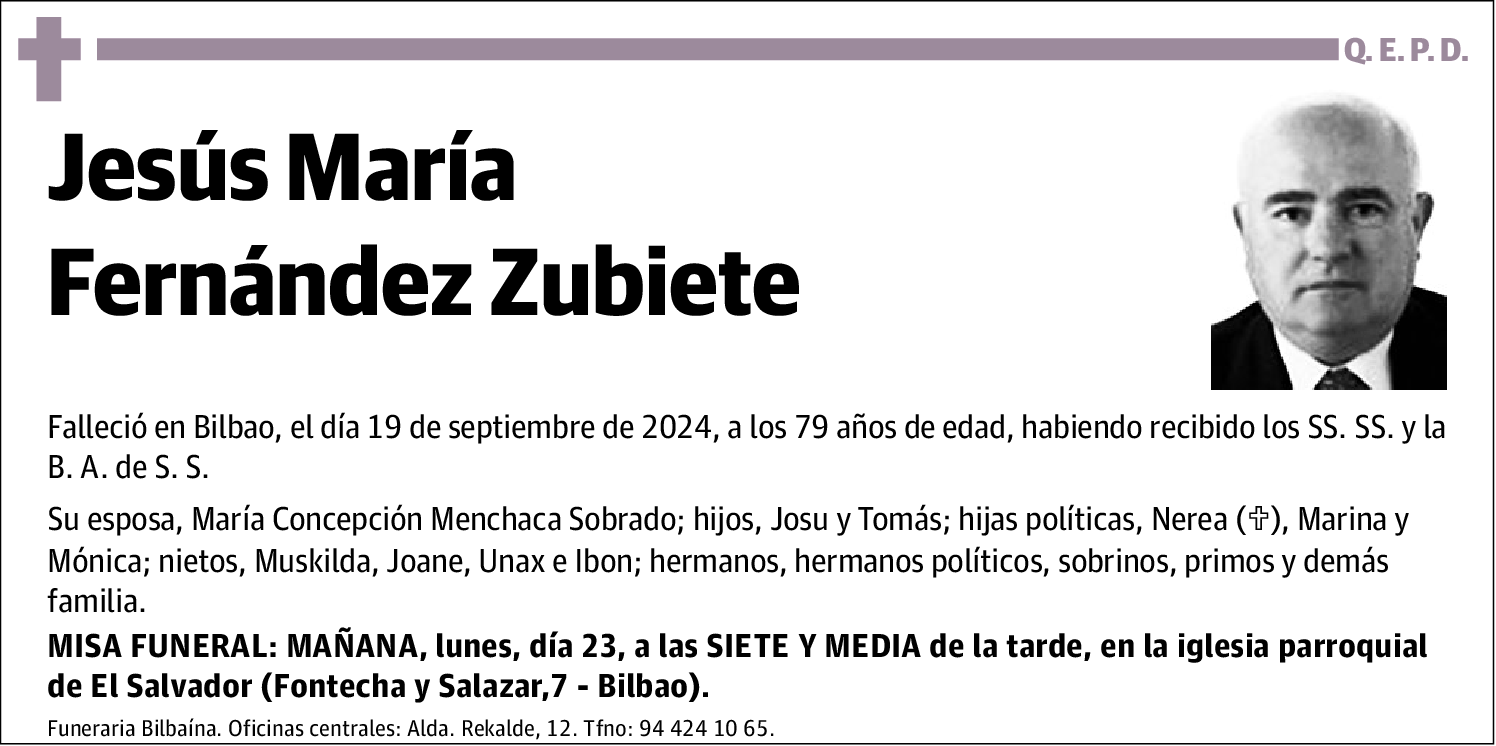 Jesús María Fernández Zubiete