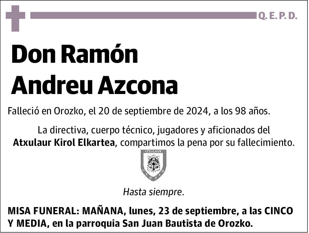 Ramón Andreu Azcona