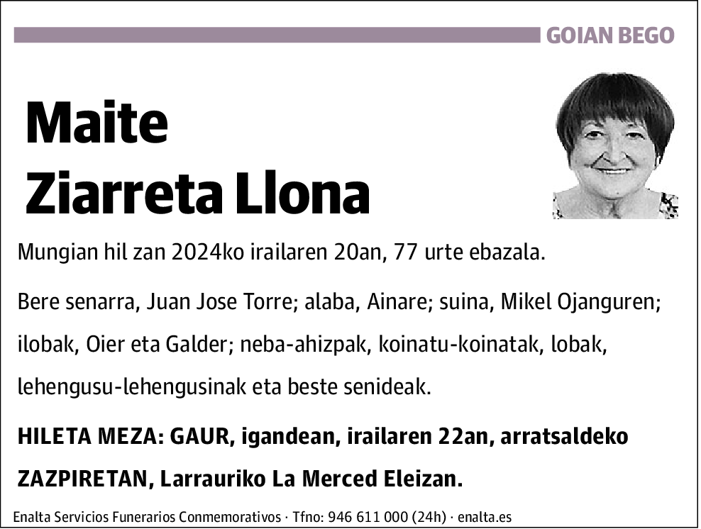 Maite Ziarreta Llona