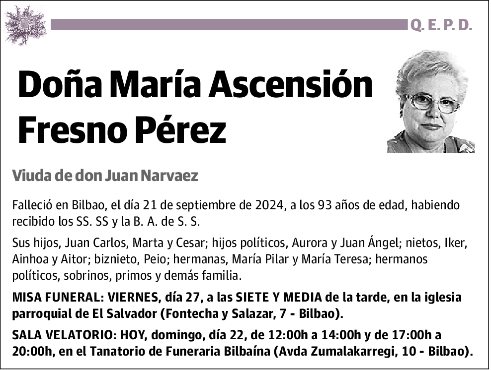 María Ascensión Fresno Pérez