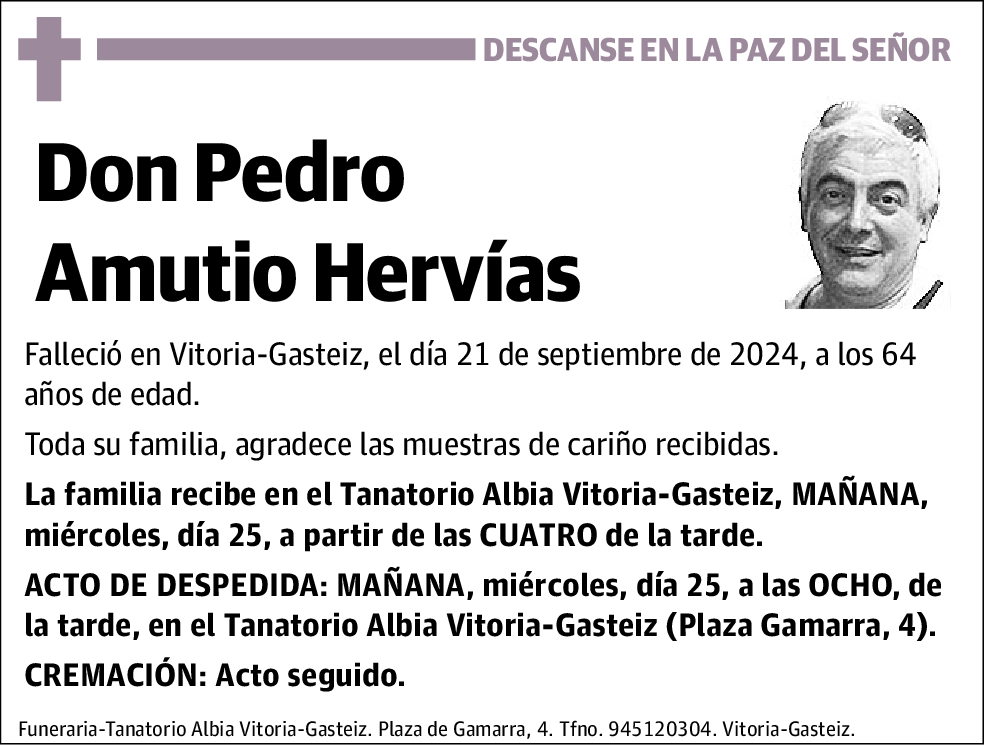 Pedro Amutio Hervías