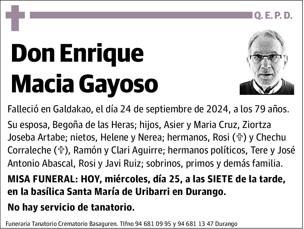 Enrique Macia Gayoso