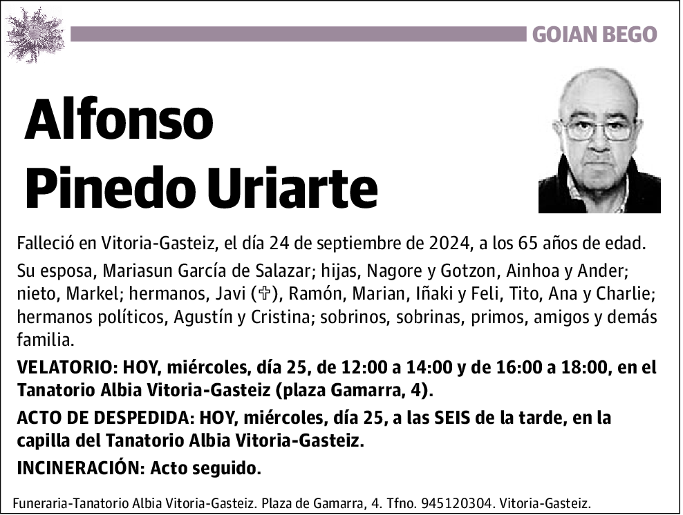Alfonso Pinedo Uriarte