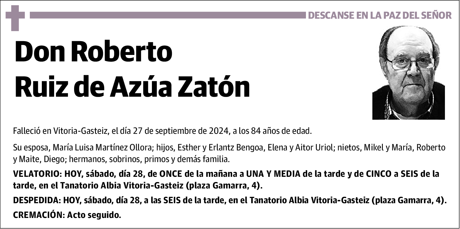 Roberto Ruiz de Azúa Zatón
