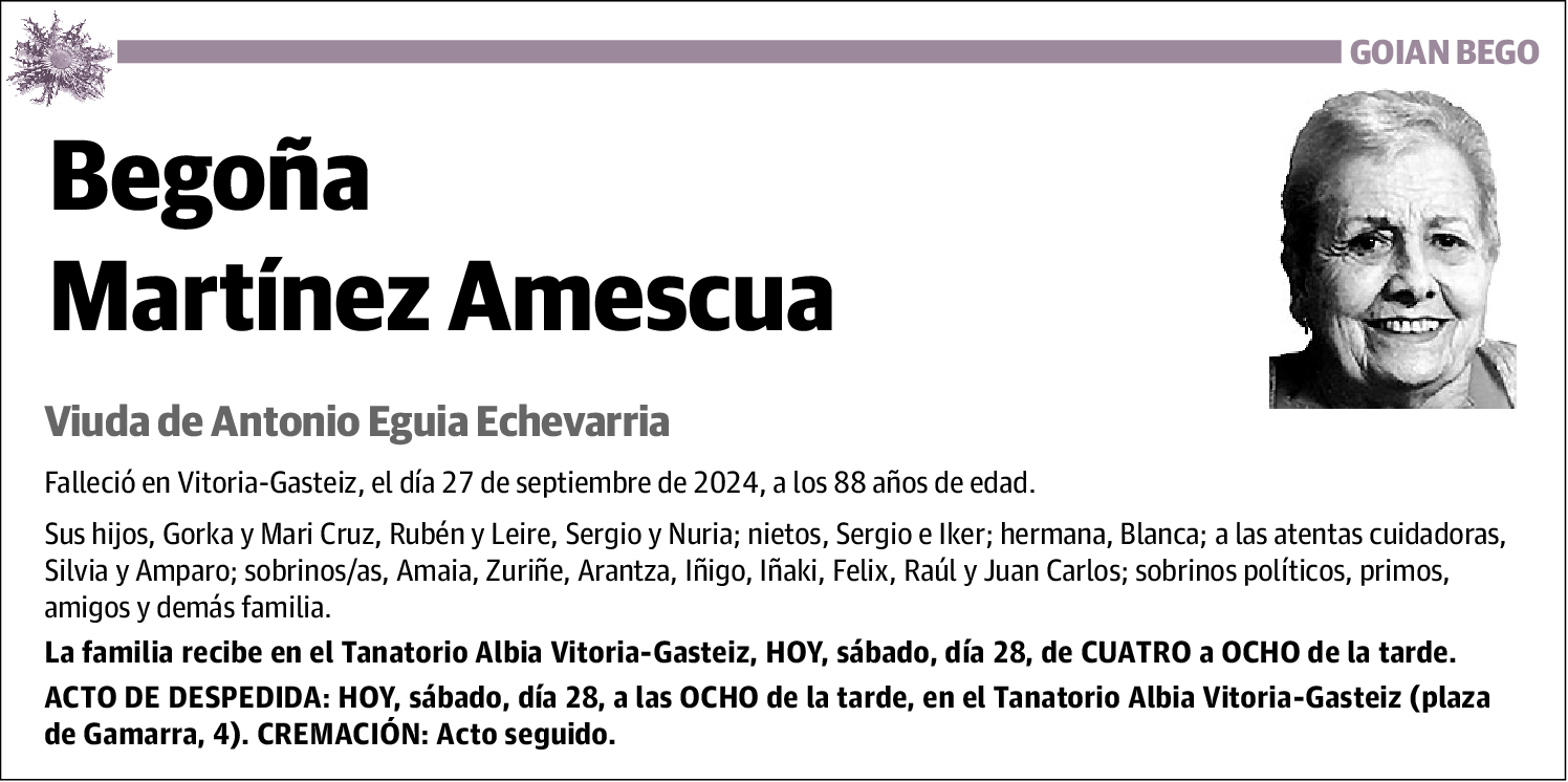 Begoña Martínez Amescua