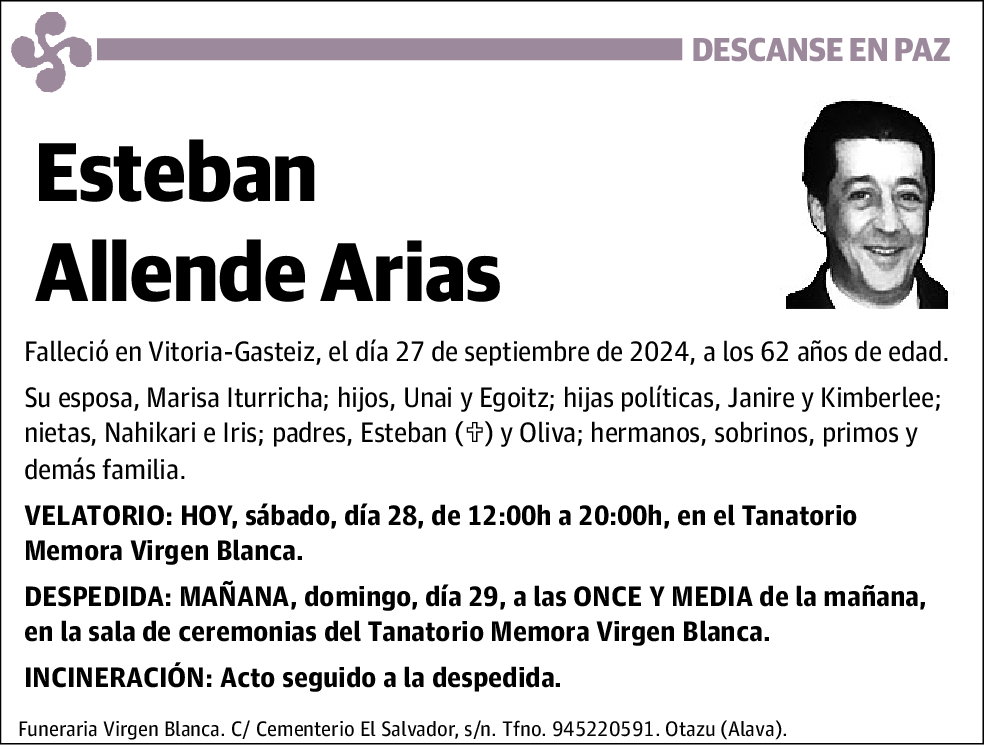 Esteban Allende Arias