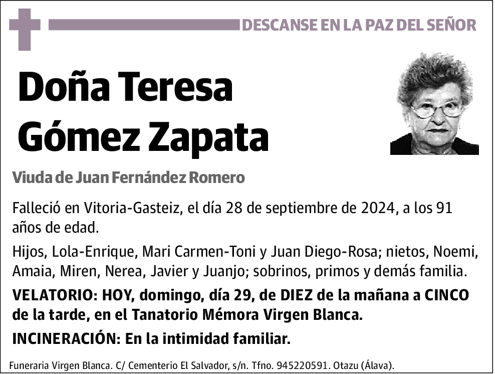 Teresa Gómez Zapata