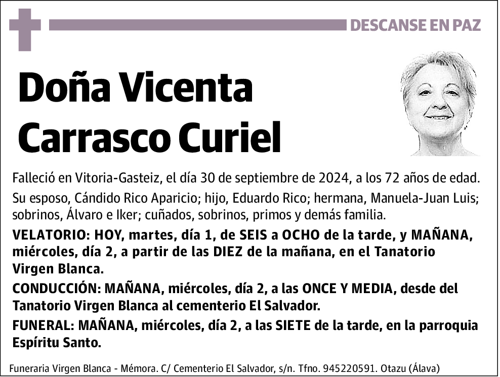 Vicenta Carrasco Curiel