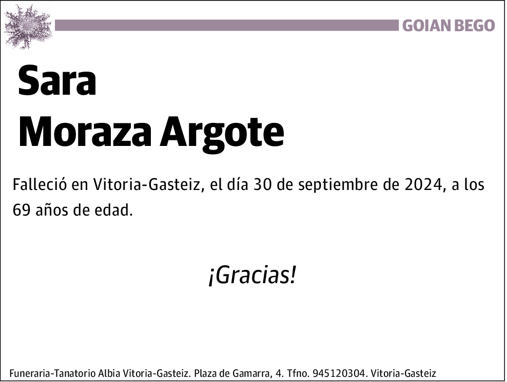 Sara Moraza Argote