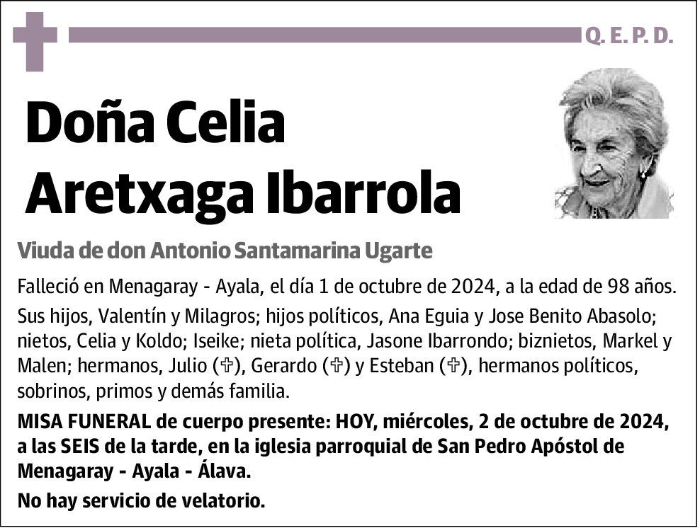 Celia Aretxaga Ibarrola