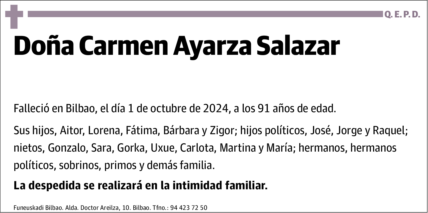 Carmen Ayarza Salazar