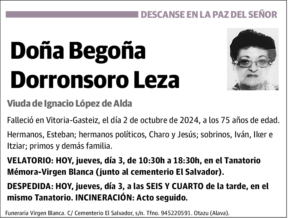 Begoña Dorronsoro Leza