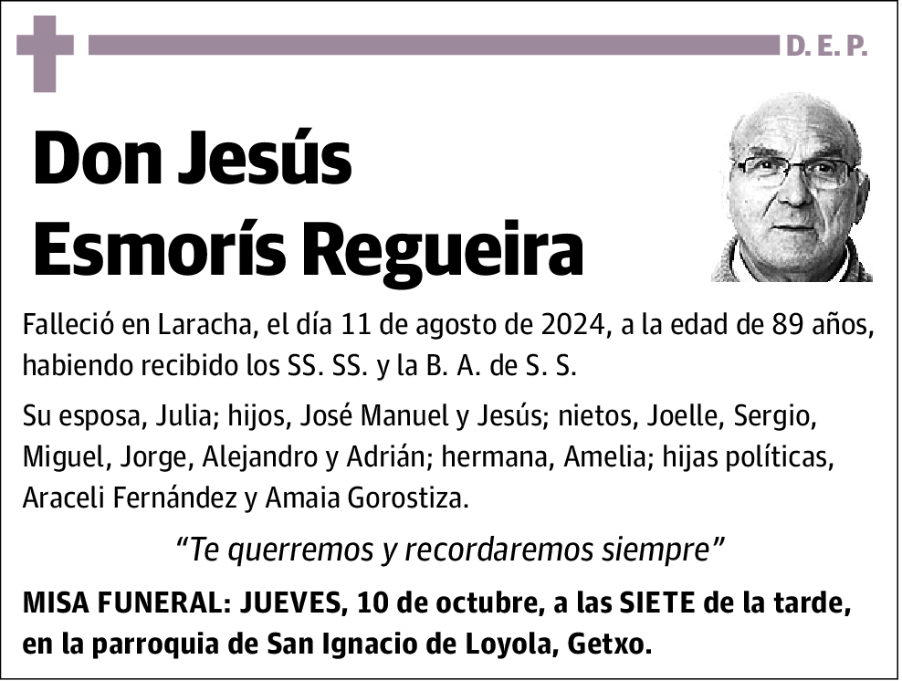 Jesús Esmorís Regueira