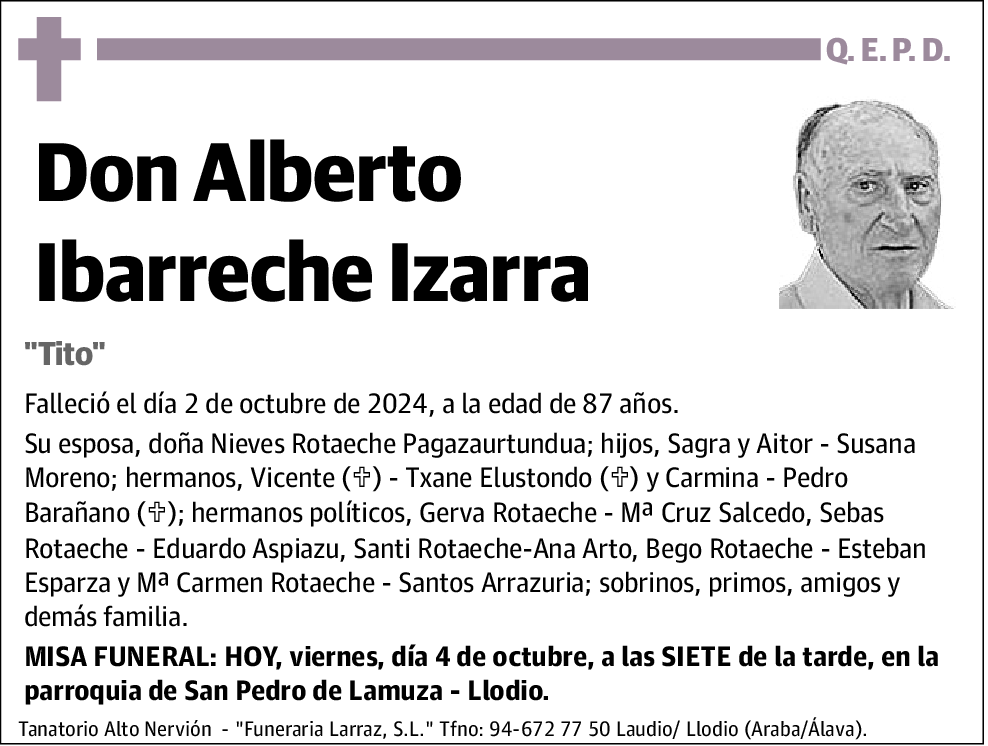 Alberto Ibarreche Izarra