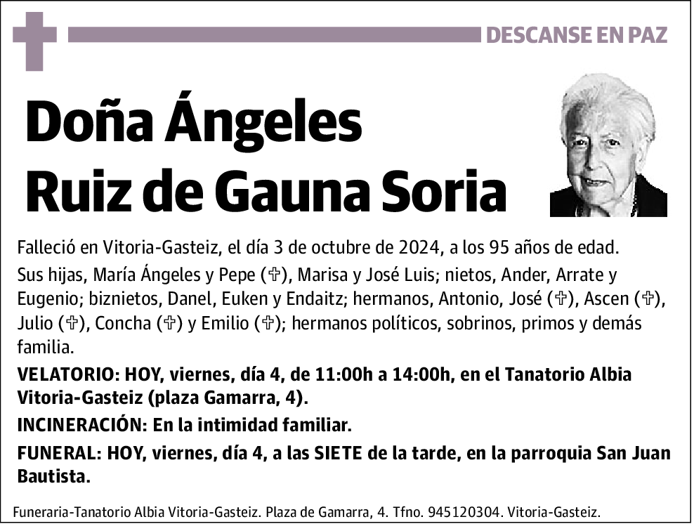 Ángeles Ruiz de Gauna Soria