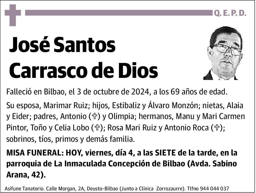 José Santos Carrasco de Dios