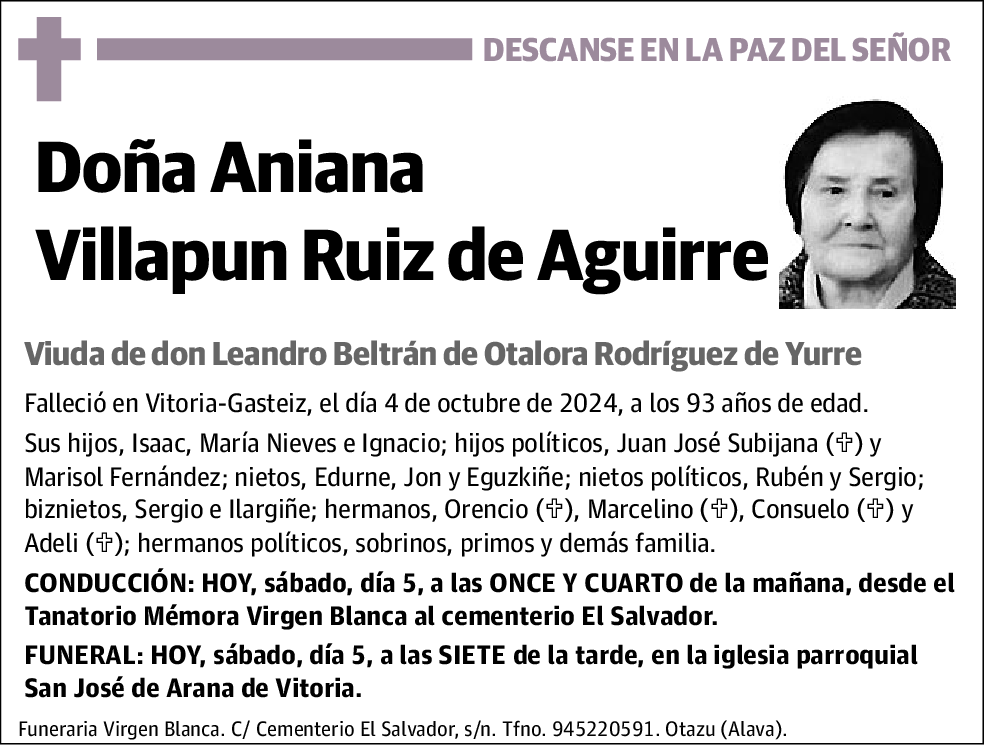 Aniana Villapun Ruiz de Aguirre