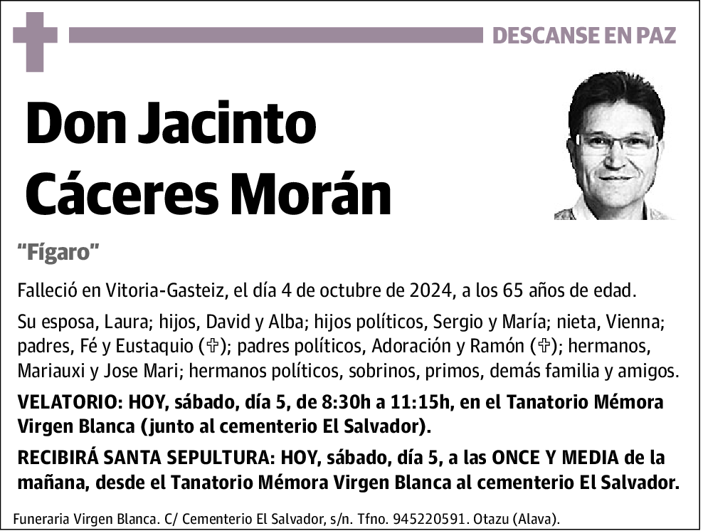 Jacinto Cáceres Morán