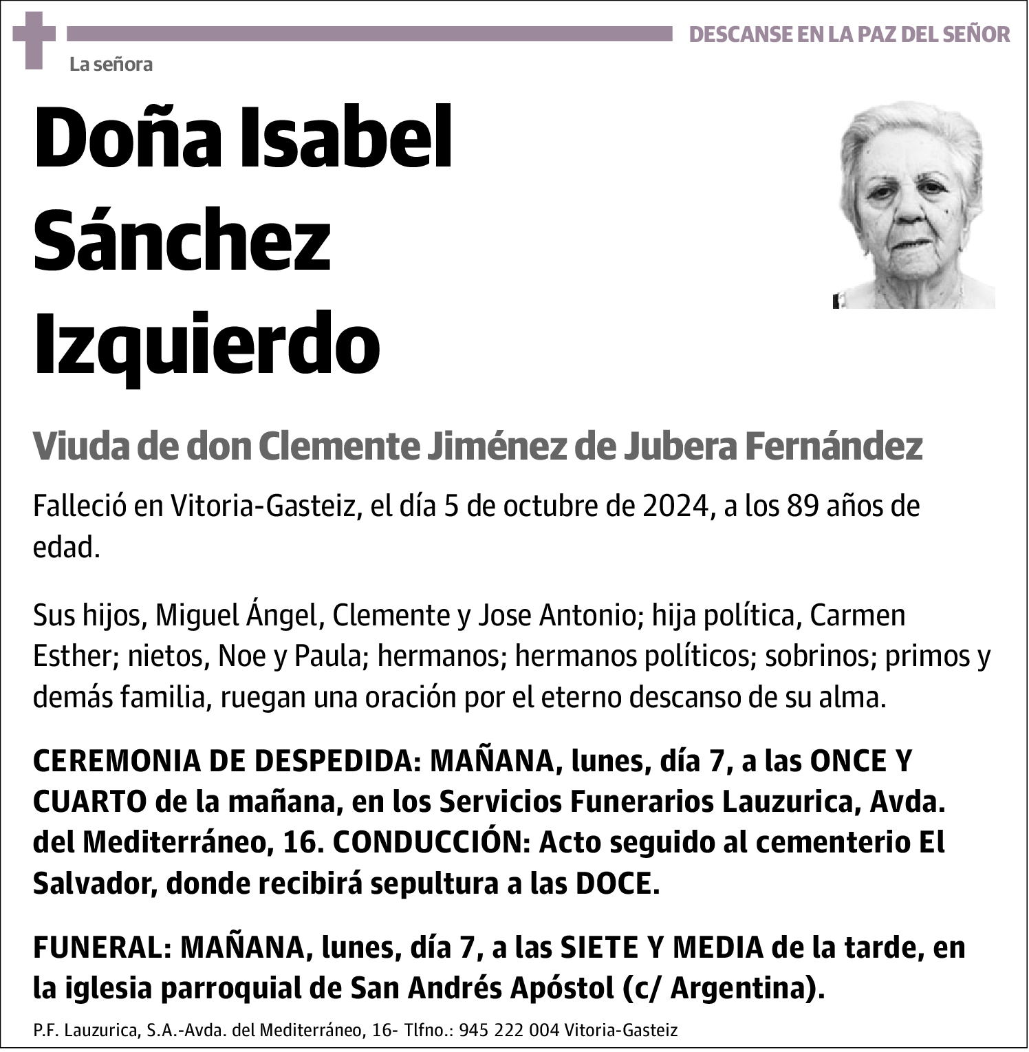 Isabel Sánchez Izquierdo