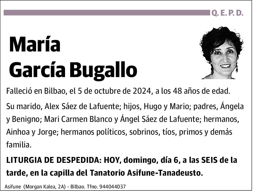 María García Bugallo