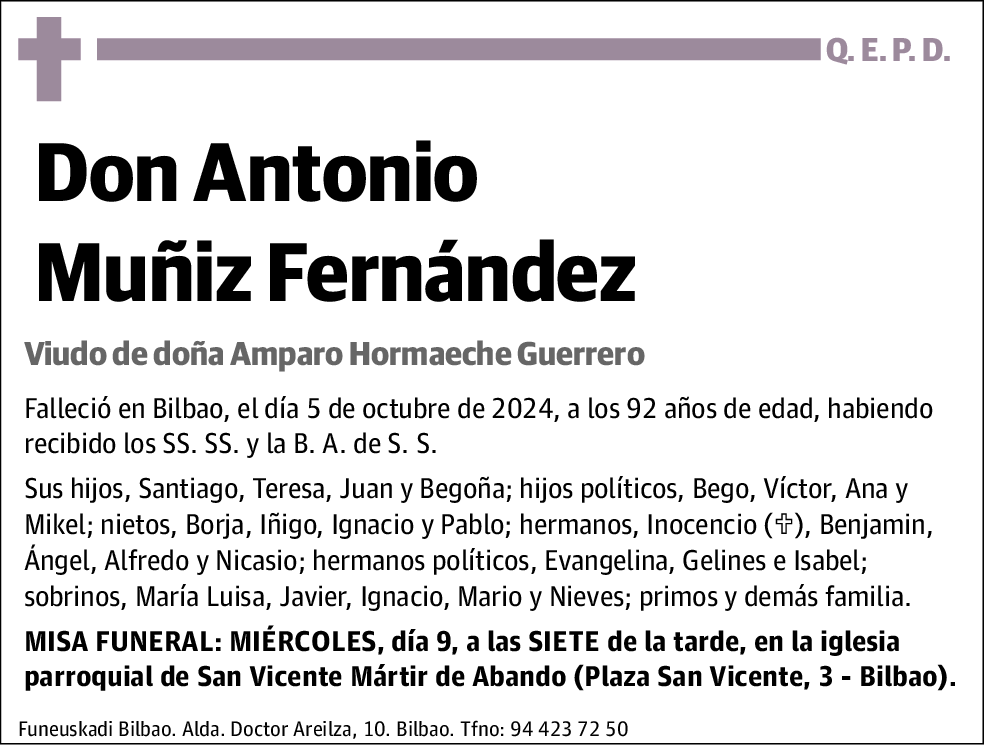 Antonio Muñiz Fernández