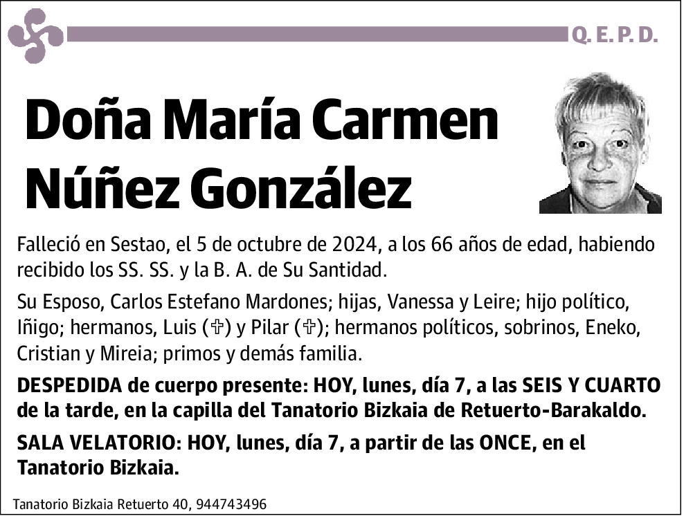 María Carmen Núñez González