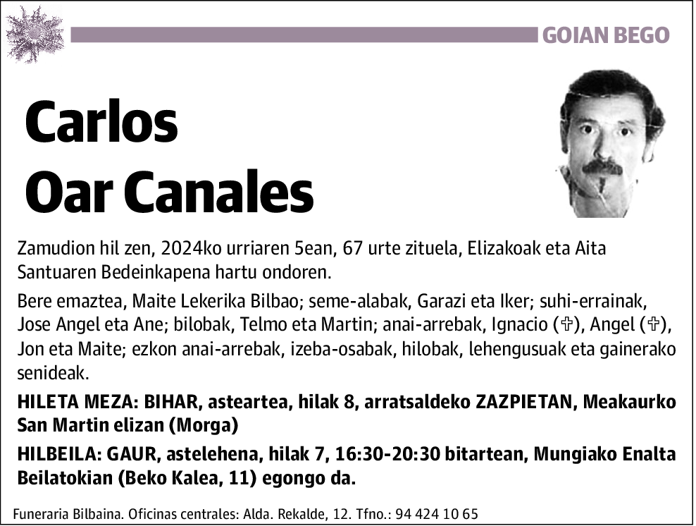 Carlos Oar Canales