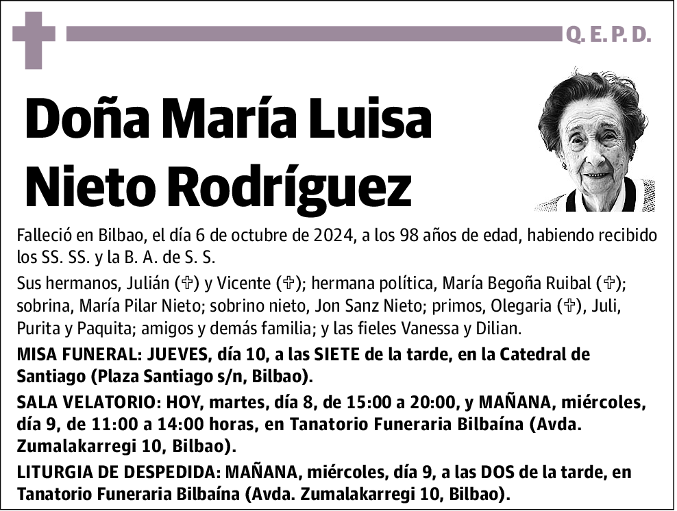 María Luisa Nieto Rodríguez