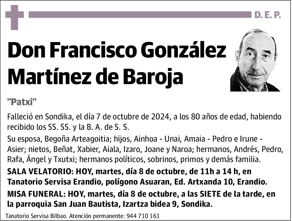 Francisco González Martínez de Baroja