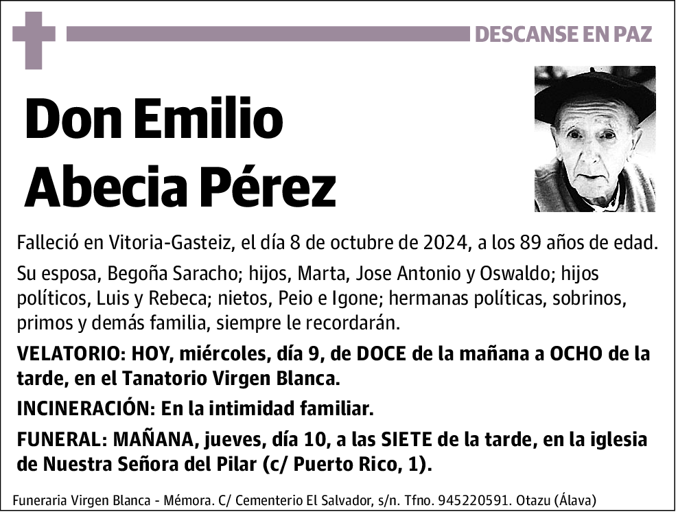 Emilio Abecia Pérez