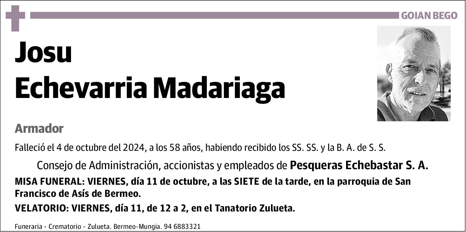 Josu Echevarria Madariaga