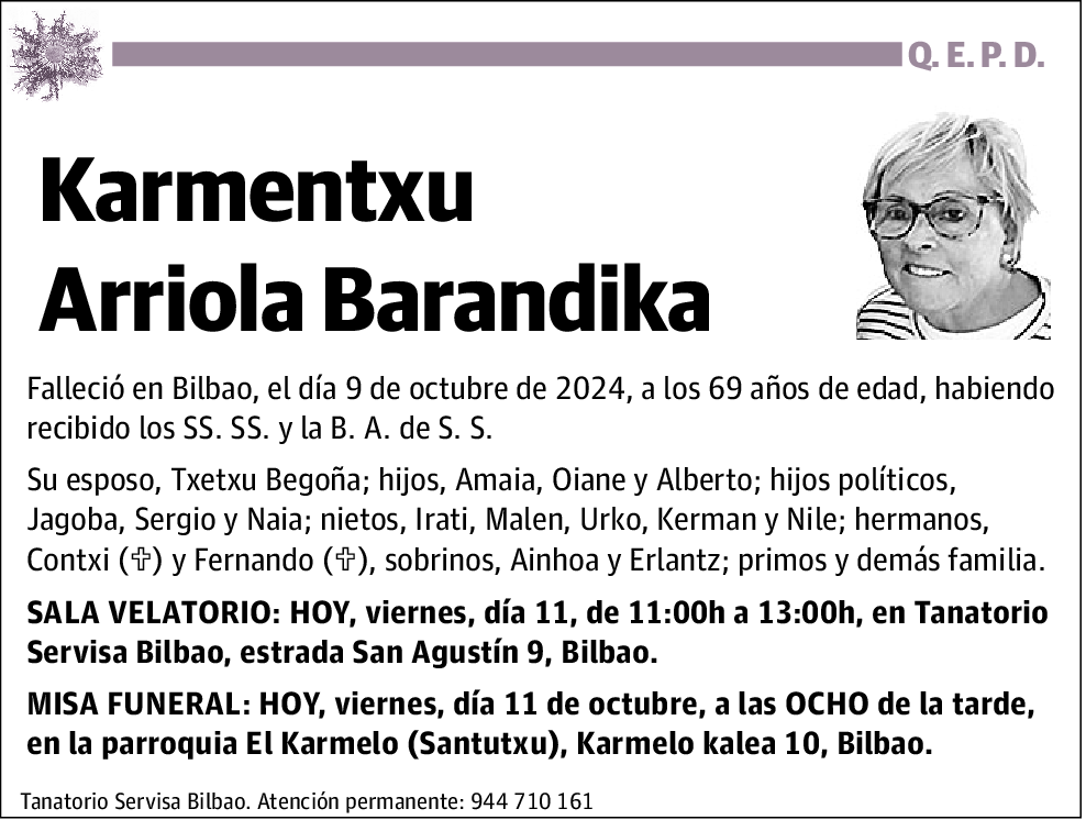 Karmentxu Arriola Barandika