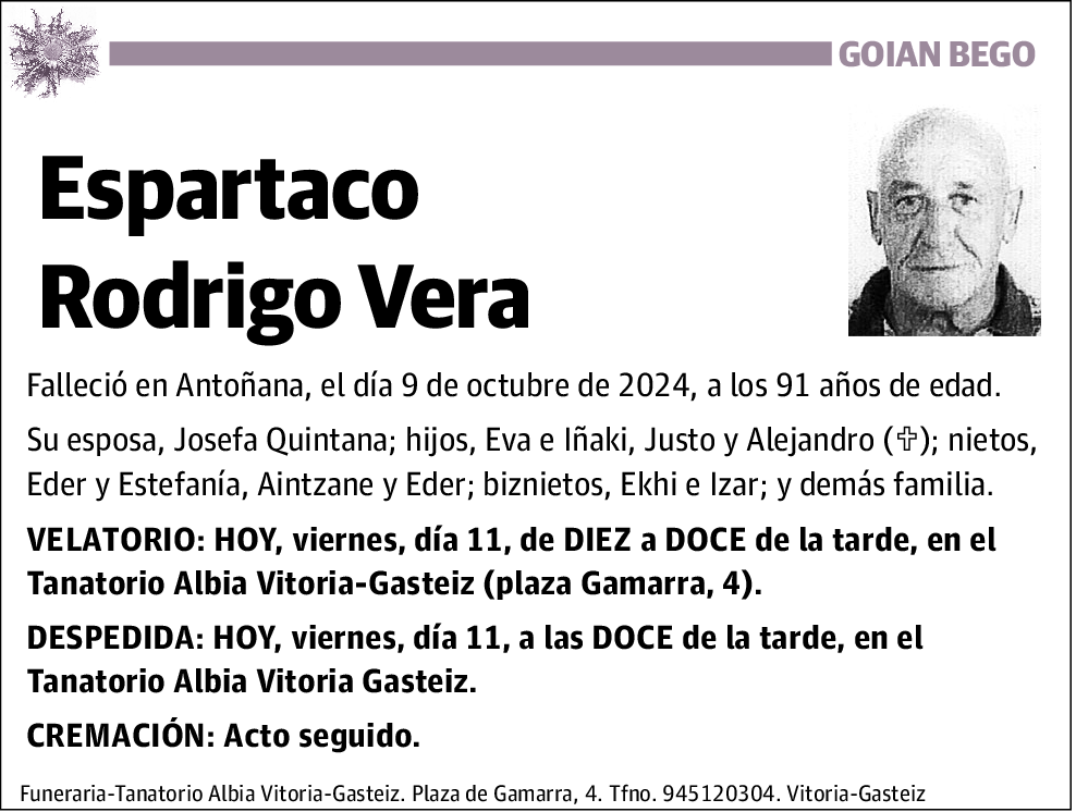 Espartaco Rodrigo Vera