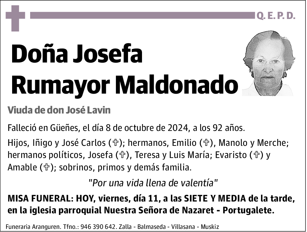 Josefa Rumayor Maldonado