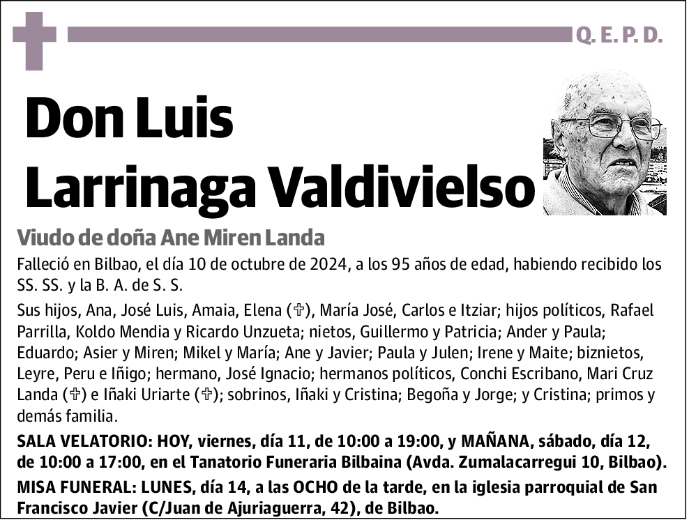 Luis Larrinaga Valdivielso