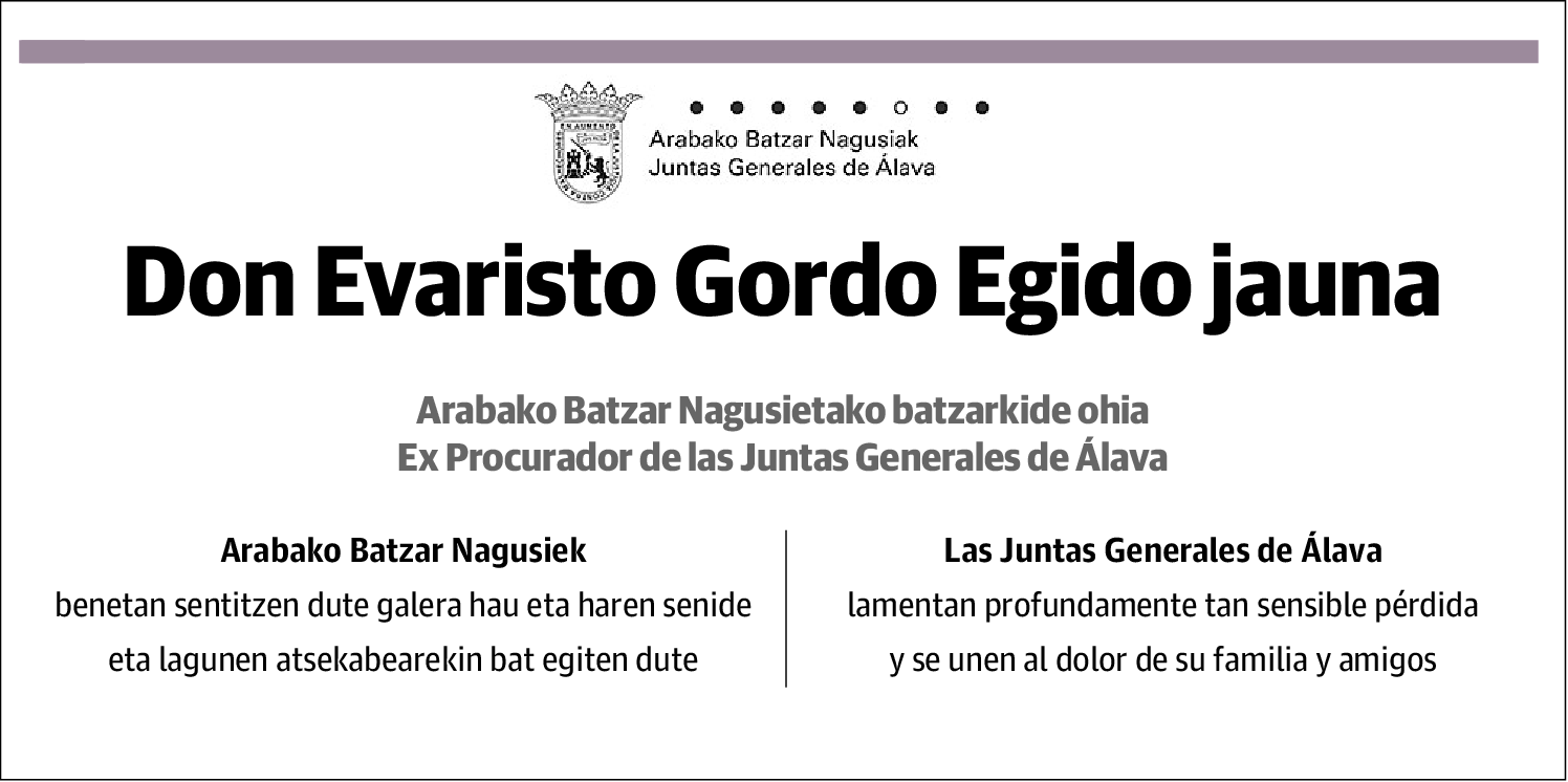 Evaristo Gordo Egido