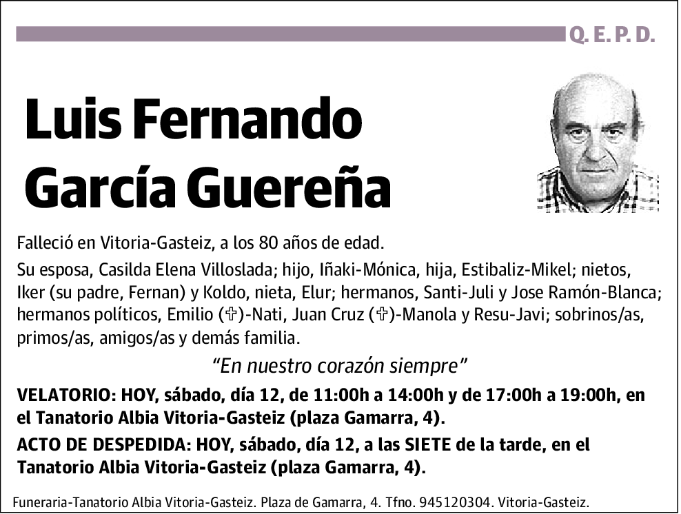 Luis Fernando García Guereña