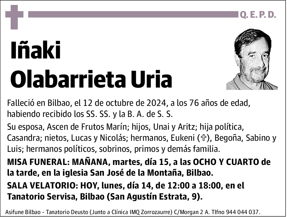 Iñaki Olabarrieta Uria