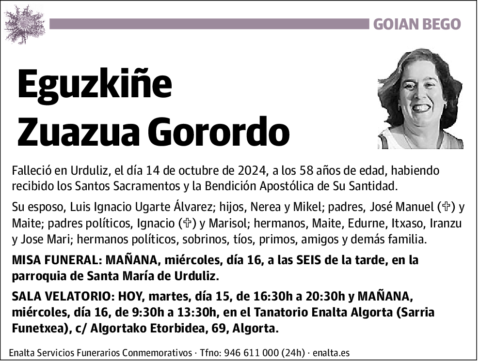 Eguzkiñe Zuazua Gorodo