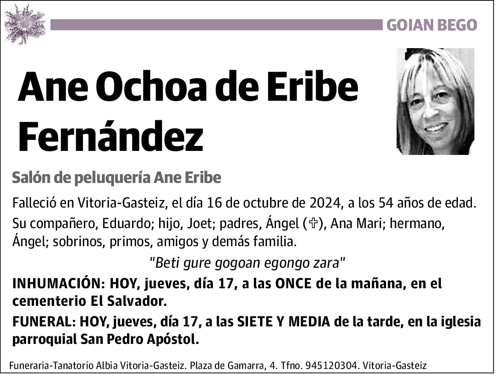 Ane Ochoa de Eribe Fernández