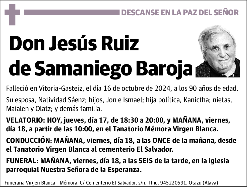 Jesús Ruiz de Samaniego Baroja