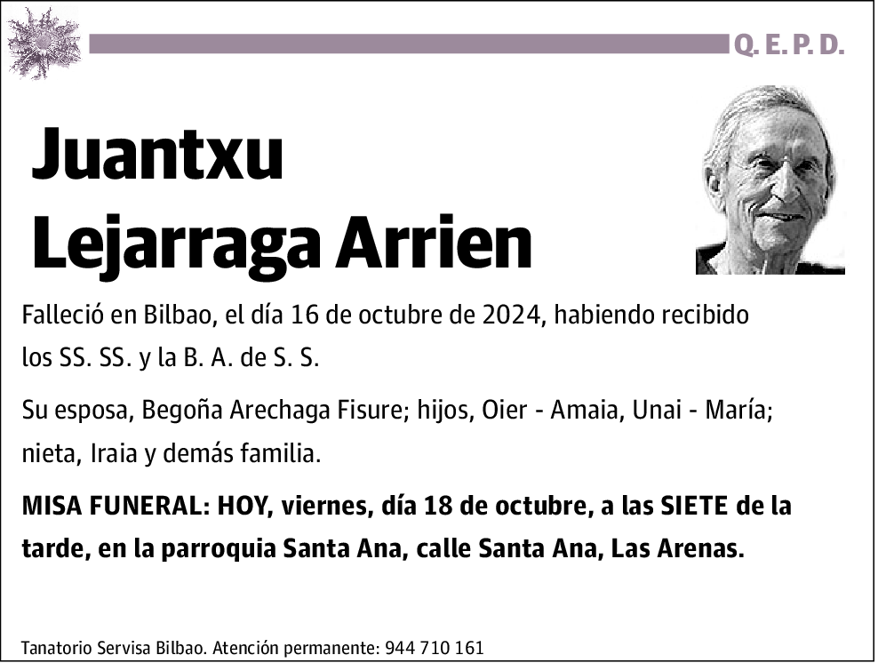 Juantxu Lejarraga Arrien