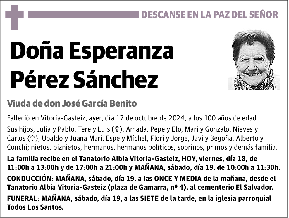 Esperanza Pérez Sánchez