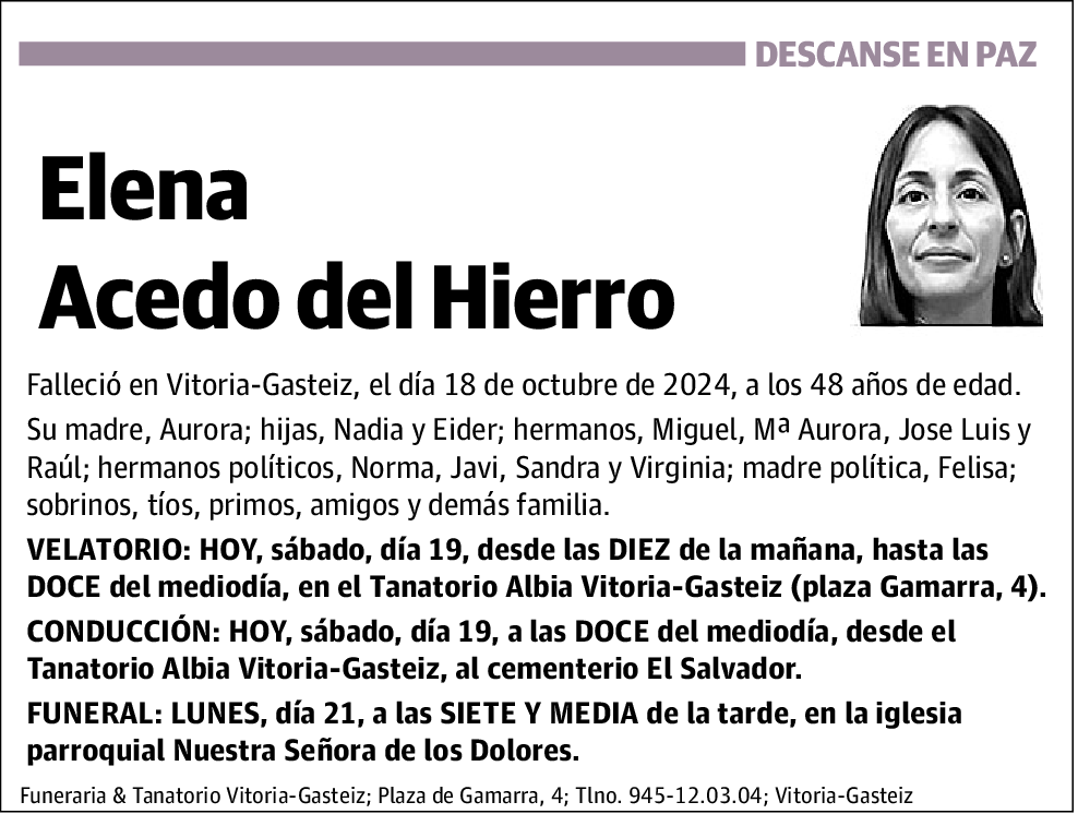 Elena Acedo del Hierro